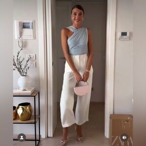 ZARA BLOGGERS’ FAVORITE DRAPED ASYMMETRICAL TULLE BODYSUIT